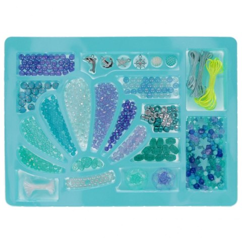 Koraliki dla dziewczynki do nawlekania Mega Creative (543661) Mega Creative