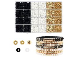 Koraliki dla dziewczynki zestaw do robienia bransoletek Adar (625648) Adar