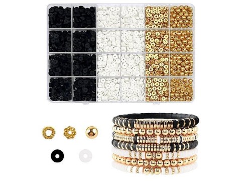 Koraliki dla dziewczynki zestaw do robienia bransoletek Adar (625648) Adar