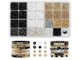 Koraliki dla dziewczynki zestaw do robienia bransoletek Adar (625655) Adar