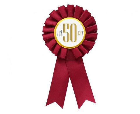 Kotylion Już 50-tka bordowa Godan (YH-K50B) Godan