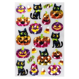 Naklejka (nalepka) Halloween, kolorowe metalizowane Arpex (HA2761) Arpex