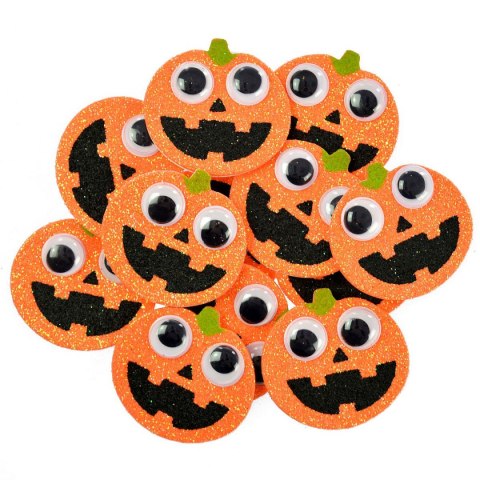 Naklejka (nalepka) piankowe brokatowe Halloween mix Arpex (HA7249) Arpex