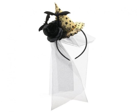 Opaska Kapelusz z woalką, złota Godan (NP-OKWZ) Godan