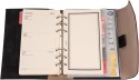 Organizer NABUK MEMOFIX CZARNY [mm:] 145x100 Antra (B6) Antra