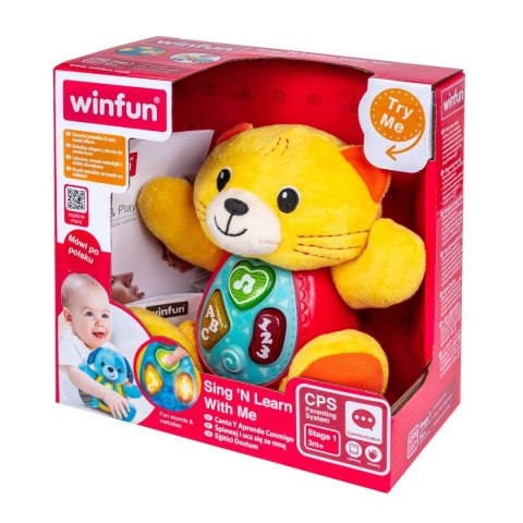 Pluszak interaktywny Kotek miauczek Smily Play (000685) Smily Play