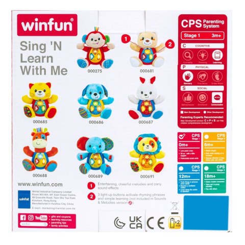 Pluszak interaktywny Kotek miauczek Smily Play (000685) Smily Play