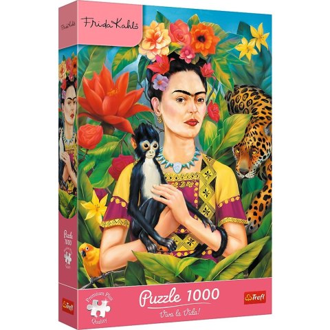 Puzzle Frida Kahlo Portret w dżungli 1000 el. Trefl (12094) Trefl