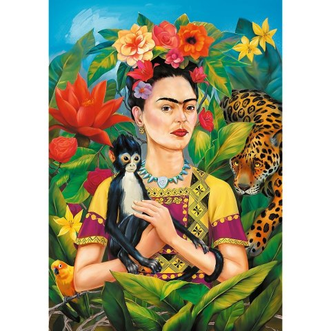 Puzzle Frida Kahlo Portret w dżungli 1000 el. Trefl (12094) Trefl