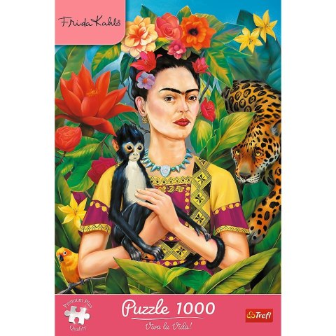 Puzzle Frida Kahlo Portret w dżungli 1000 el. Trefl (12094) Trefl