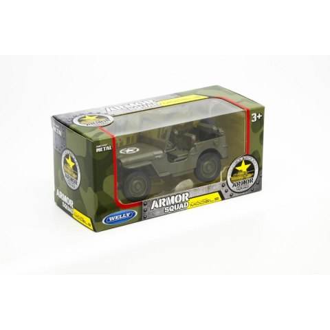 Samochód Action force wojskowe, mix Welly (130-89190) Welly