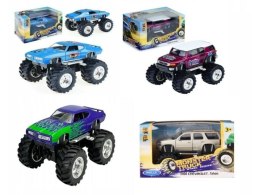 Samochód Big monster duże koła Welly (130-01370) Welly