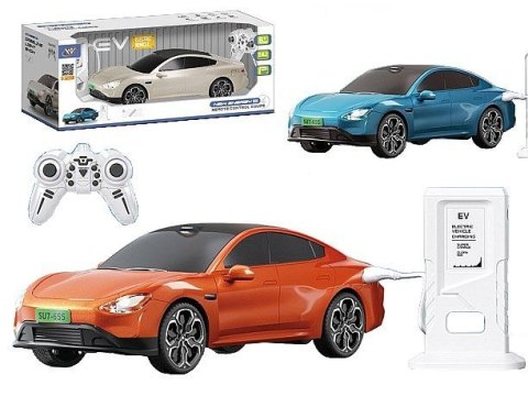 Samochód na radio, z elektryczną bazą do ładowania, światła Adar (623491) Adar