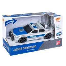 Samochód policyjny światło i dźwięk Anek (SP83987) Anek