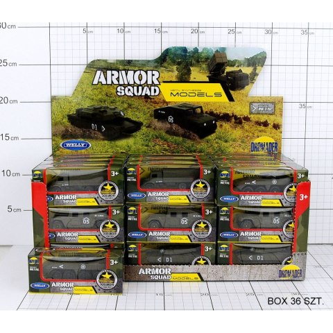 Samochód wojskowe, mix Welly (130-00461) Welly