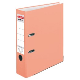Segregator dźwigniowy Max.File 50028467 A4 80mm łososiowy Herlitz (300005709) Herlitz