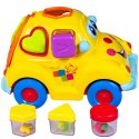 Sorter Zabawne auto z muzyką i światłem Smily Play (SP83668) Smily Play