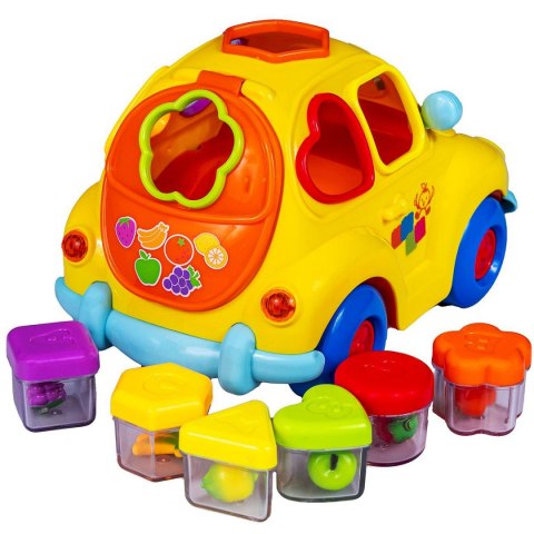 Sorter Zabawne auto z muzyką i światłem Smily Play (SP83668) Smily Play