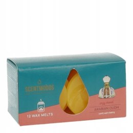 Świeca ScentMoods wosk zapachowy Arabian Oudh 12 sztuk żółty Pavoncella (8720935400226) Pavoncella