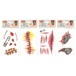 Tatuaż Halloween rany Arpex (KO9784) Arpex