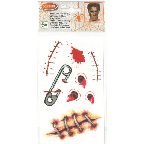 Tatuaż Halloween rany Arpex (KO9784) Arpex