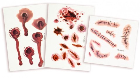 Tatuaż zmywalny rany Arpex (KO7529) Arpex