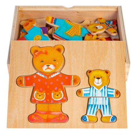 Układanka drewniana Miś Anek (SPW83595) Anek