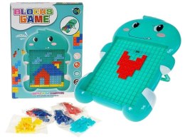 Układanka z klocków, wtykanka, dinozaur Adar (625365) Adar