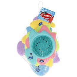 Zabawka do kąpieli kubeczki do układania z dziurką Mega Creative (532190) Mega Creative