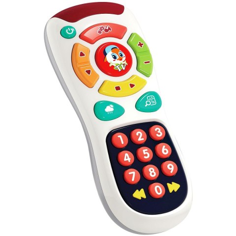 Zabawka dźwiękowa pilot tv z muzyką i światłem Smily Play (SP83669) Smily Play