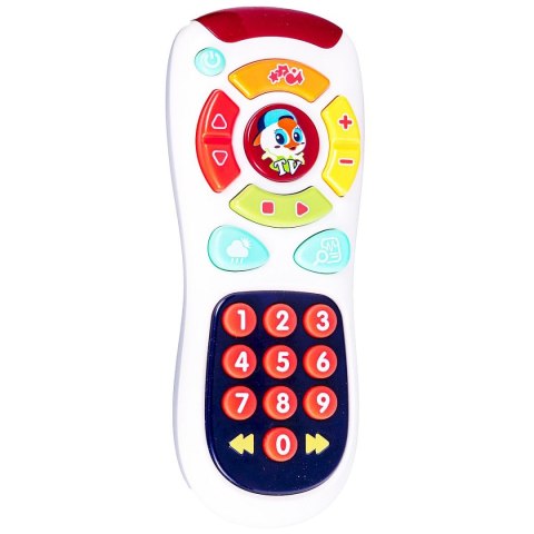 Zabawka dźwiękowa pilot tv z muzyką i światłem Smily Play (SP83669) Smily Play