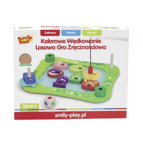 Zabawka edukacyjna kolorowe wędkowanie Smily Play (AC7685 AN01) Smily Play