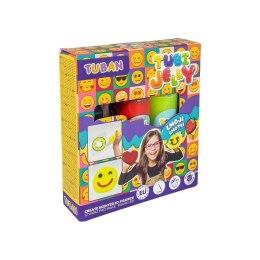 Zestaw kreatywny TUBI JELLY 3 KOLORY EMOTKI Tuban (TU8373) Tuban
