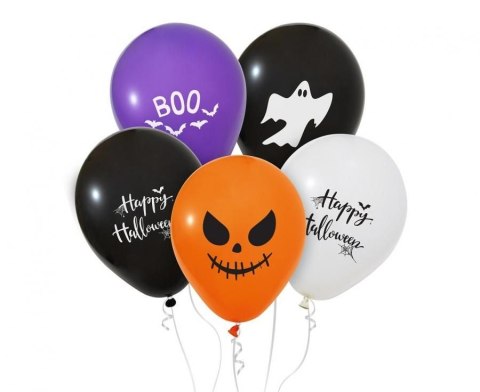Balon gumowy Happy Halloween mix 12cal Godan (GZ-HAL5) Godan