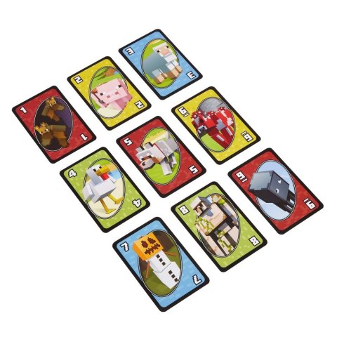 Gra karciana Minecraft Uno Junior Mattel (FPD61) Mattel