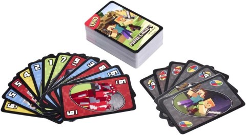 Gra karciana Minecraft Uno Junior Mattel (FPD61) Mattel