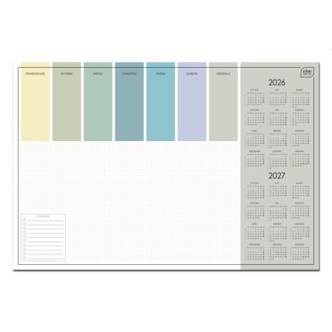 Kalendarz biurkowy 59022773318503 BIUWAR 2023 Color 590mm x 400mm Interdruk (59x40 cm 30kart.) Interdruk