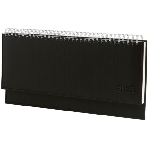 Kalendarz biurkowy CZARNY VIVELLA LEŻĄCY 300mm x 145mm Wydawnictwo Wokół Nas (KB 047 B) Wydawnictwo Wokół Nas