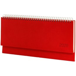 Kalendarz biurkowy CZERWONY VIVELLA LEŻĄCY 300mm x 145mm Wydawnictwo Wokół Nas (KB 047 B) Wydawnictwo Wokół Nas