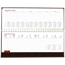 Kalendarz biurkowy CZERWONY VIVELLA LEŻĄCY 300mm x 145mm Wydawnictwo Wokół Nas (KB 047 B) Wydawnictwo Wokół Nas