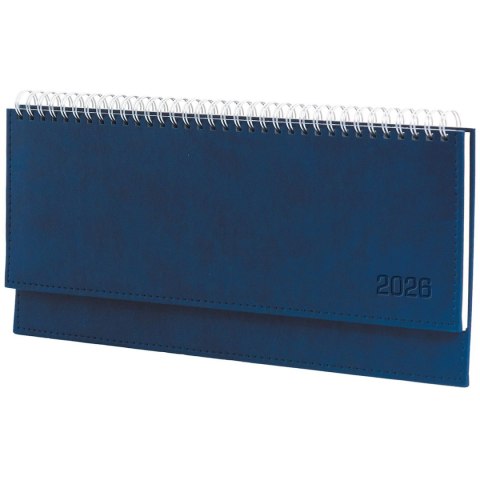 Kalendarz biurkowy GRANATOWY VIVELLA LEŻĄCY 300mm x 145mm Wydawnictwo Wokół Nas (KB 047 B) Wydawnictwo Wokół Nas