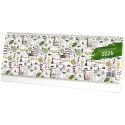 Kalendarz biurkowy STOJĄCY 296mm x 120mm Wydawnictwo Wokół Nas (KB 039 B) Wydawnictwo Wokół Nas