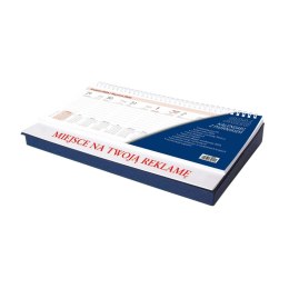 Kalendarz biurkowy Z PIÓRNIKIEM GRANATOWY 290mm x 180mm Wydawnictwo Wokół Nas (KB 033 B) Wydawnictwo Wokół Nas
