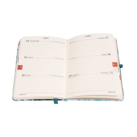 Kalendarz książkowy (terminarz) 2026 BOTANICAL TDW A6 Antra (FLORA) Antra