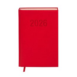 Kalendarz książkowy (terminarz) 2026 COLOROFIX DNS A5 Antra (CZERWONY) Antra