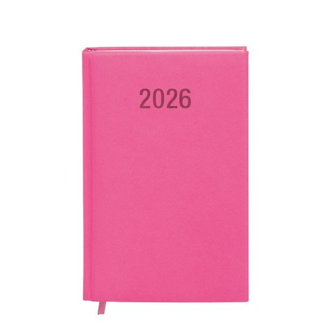 Kalendarz książkowy (terminarz) 2026 COLOROFIX TDW A6 Antra (RÓŻOWY) Antra