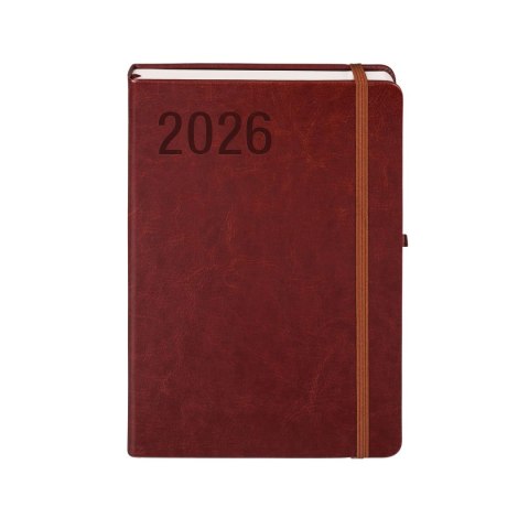 Kalendarz książkowy (terminarz) 2026 FORMALIZM DNS A5 Antra (BRĄZOWY) Antra