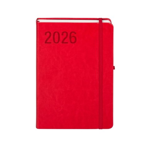Kalendarz książkowy (terminarz) 2026 FORMALIZM DNS A5 Antra (CZERWONY) Antra