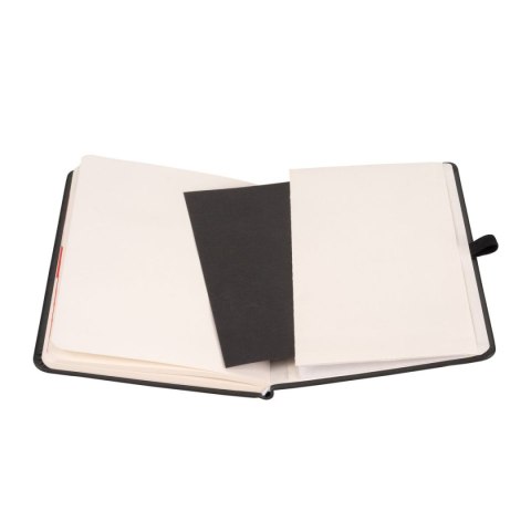 Kalendarz książkowy (terminarz) 2026 MEMOFIX DNS A4 Antra (CZARNY) Antra