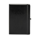 Kalendarz książkowy (terminarz) 2026 MEMOFIX TDW B5 Antra (CZARNY) Antra